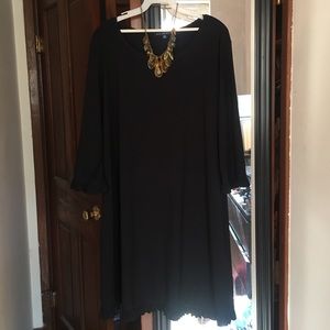 ❣️NWOT❣️NIK & NASH Black 3-Quarter Sleeve Dress